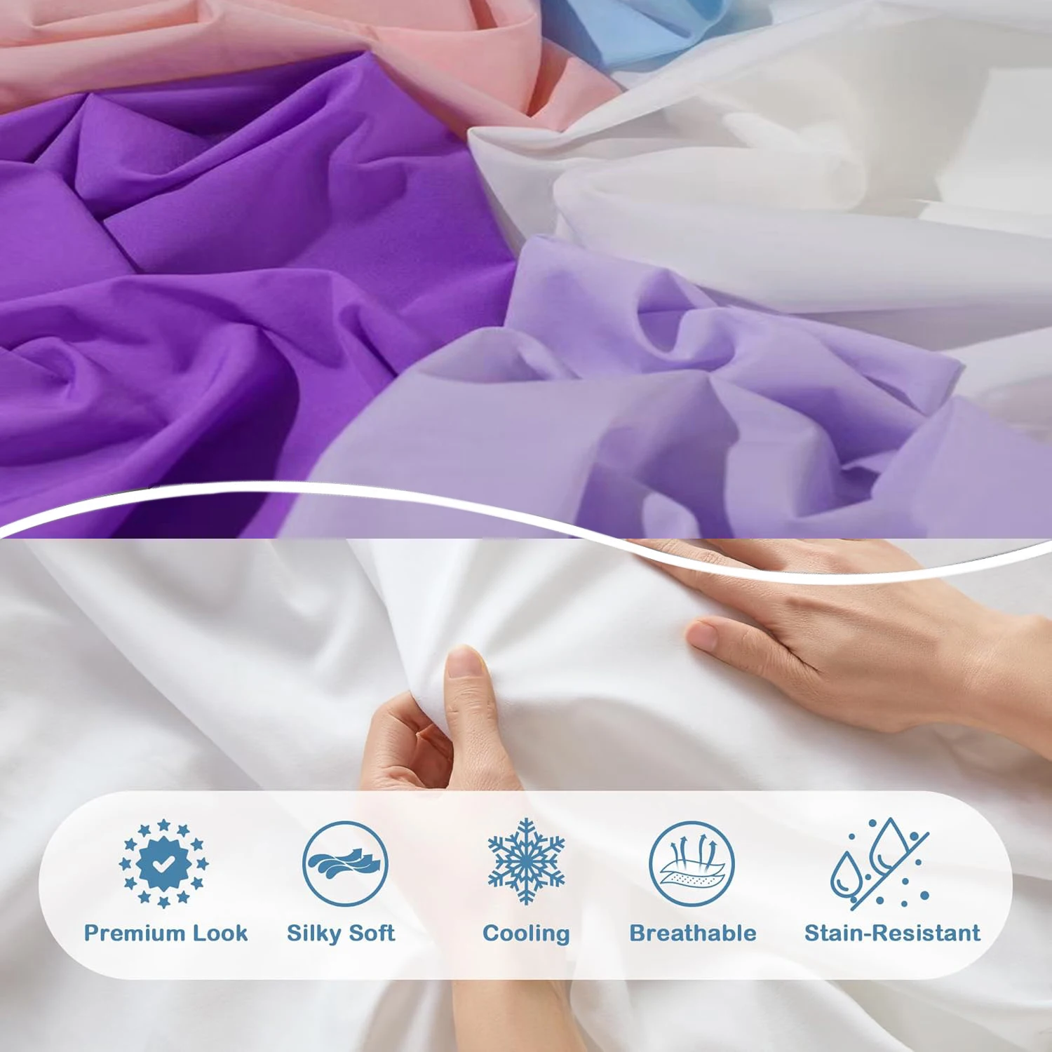 Cooling Stretch Fabric - Sun Protective Ice Silk DIY Cloth for Dresses, Pajamas, Lining (170cm Width)
Cooling Stretch Fabric - Sun Protective Ice Silk DIY Cloth for Dresses, Pajamas, Lining (170cm Width)