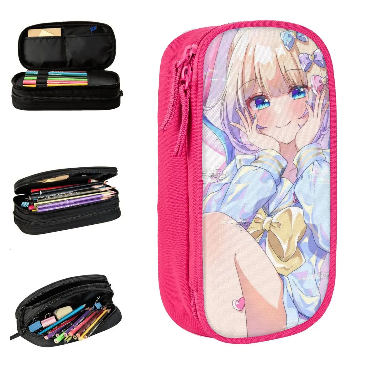 Needy Streamer Overload KAngel пеналы новые сумки для ручек детские школьные косметические пеналы большой емкости для студентов
Needy Streamer Overload KAngel пеналы новые сумки для ручек детские школьные косметические пеналы большой емкости для студентов