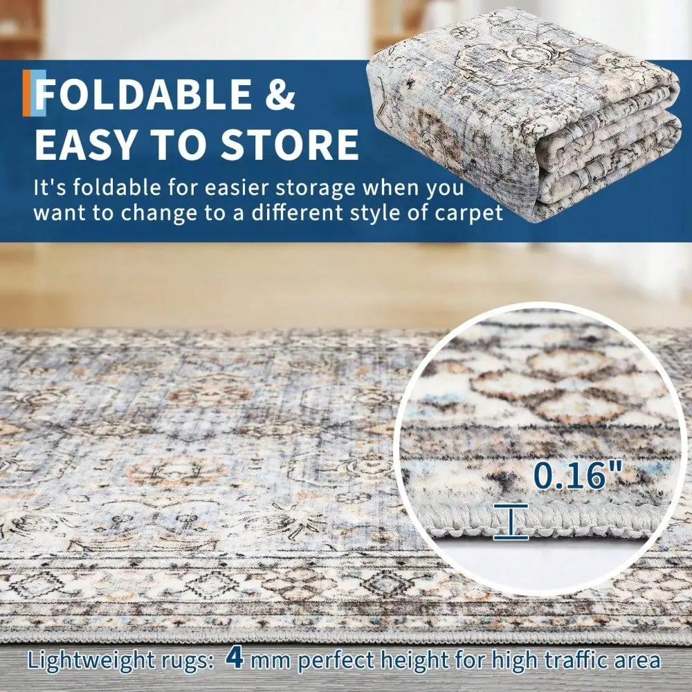 Living Room Printed Area Rug Thin Non Slip Indoor Mat Throw Rug Non Shedding Soft Low Pile Carpet Home Decor Bordered Floorcove
Living Room Printed Area Rug Thin Non Slip Indoor Mat Throw Rug Non Shedding Soft Low Pile Carpet Home Decor Bordered Floorcove