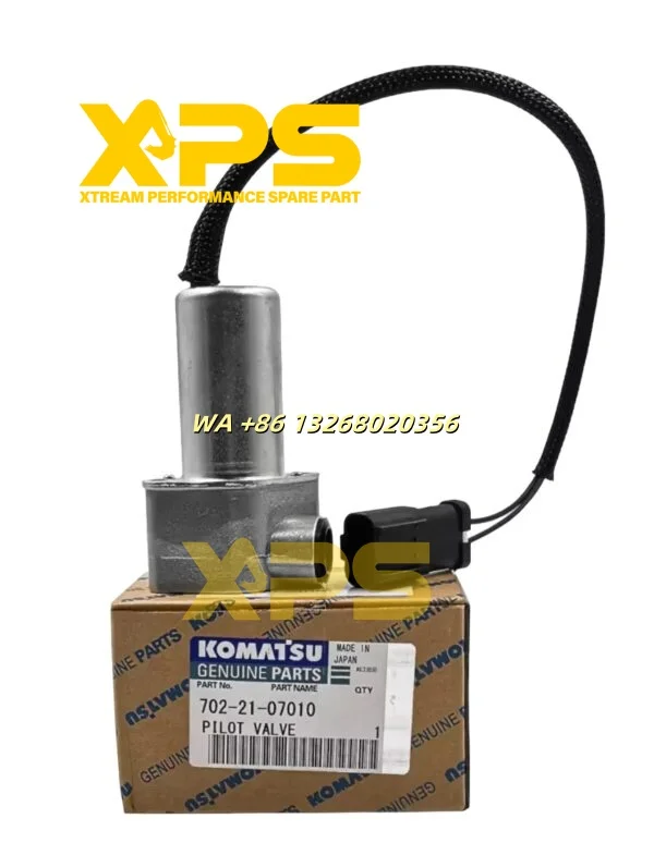 702-21-07010 7022107010 Main Pump Solenoid Valve for Komatsu PC200-6 PC220-6 PC228US PC250-6 PC300-6 PC350-6 PC380-6 PC400-6
702-21-07010 7022107010 Main Pump Solenoid Valve for Komatsu PC200-6 PC220-6 PC228US PC250-6 PC300-6 PC350-6 PC380-6 PC400-6