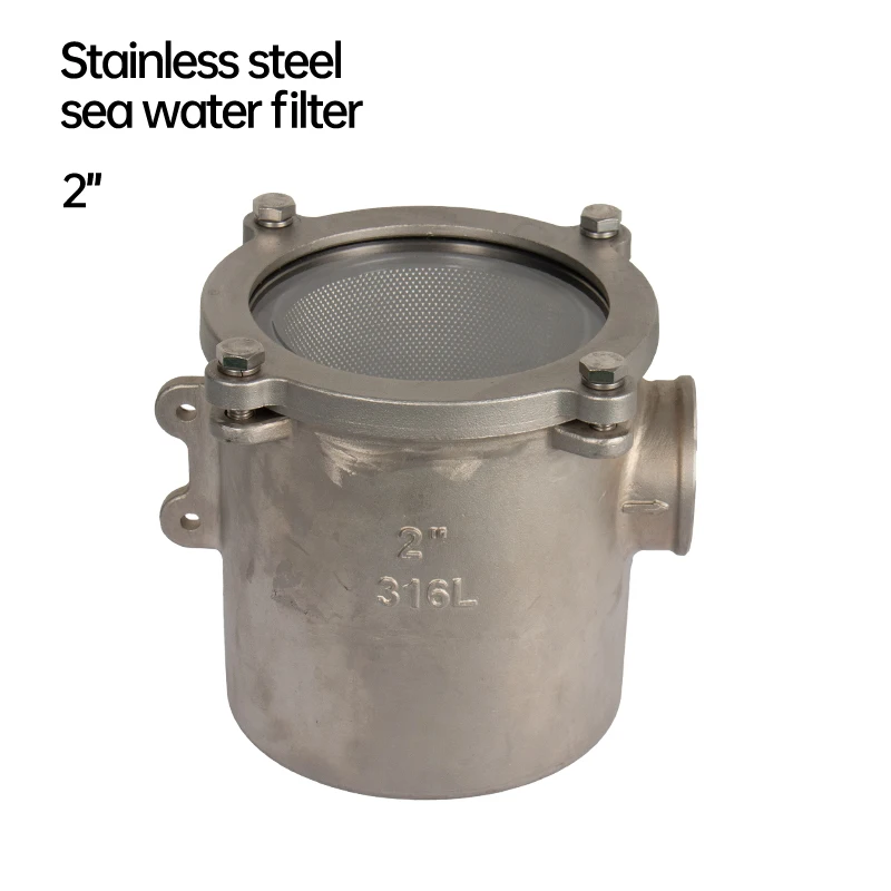 China Made Seawater Strainer Boat Fittings Stainless Steel 316L Marine Sea Water Filter / Strainer
China Made Seawater Strainer Boat Fittings Stainless Steel 316L Marine Sea Water Filter / Strainer