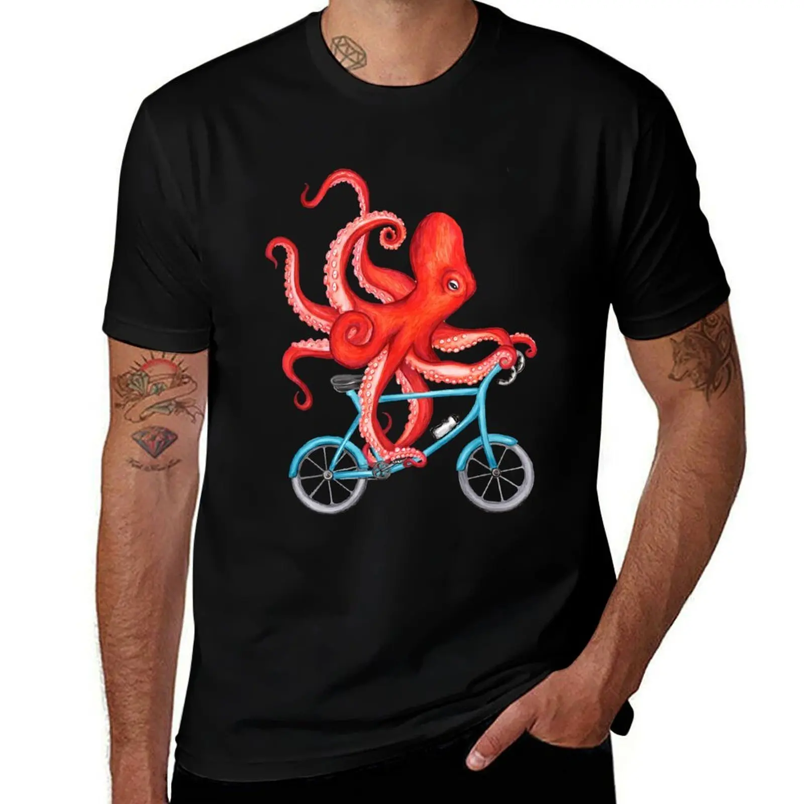 Cycling octopus T-Shirt Active Wear Sports T-Shirt for Men
Cycling octopus T-Shirt Active Wear Sports T-Shirt for Men