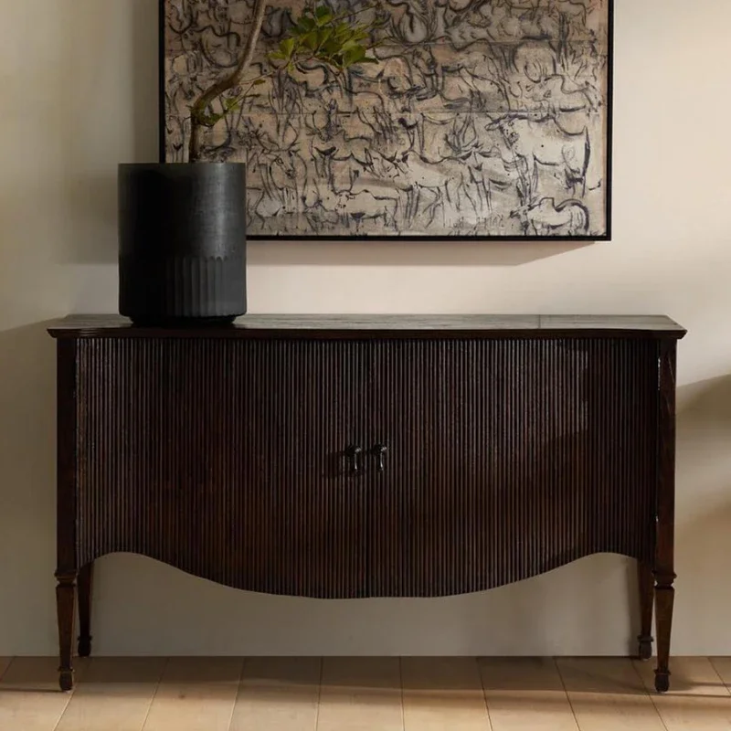Solid wood entrance cabinet, facing the door, end view table, partition cabinet, small apartment, living room storage cabinet
Solid wood entrance cabinet, facing the door, end view table, partition cabinet, small apartment, living room storage cabinet