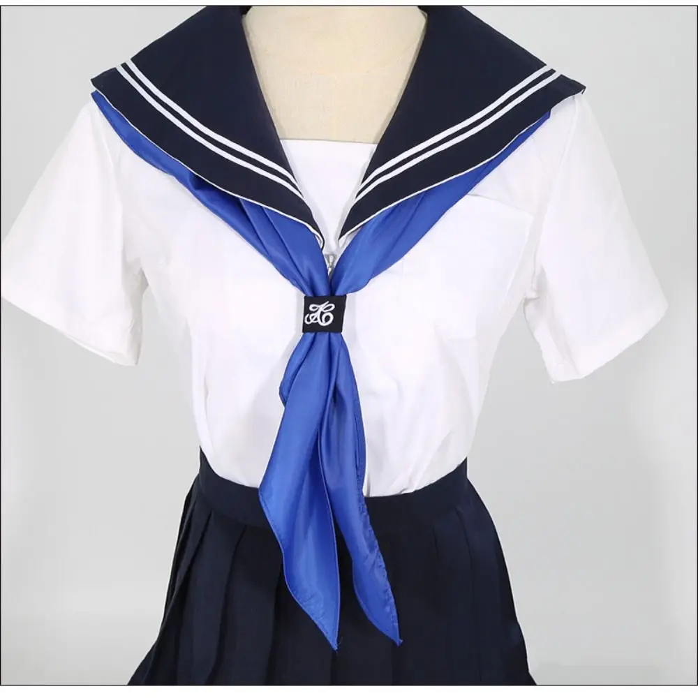 No-Tying Ring Buckle Triangle Scarf Handmade Small Accessory JK Uniform Necktie Pure Color Large Bow Tie JK Uniform
No-Tying Ring Buckle Triangle Scarf Handmade Small Accessory JK Uniform Necktie Pure Color Large Bow Tie JK Uniform