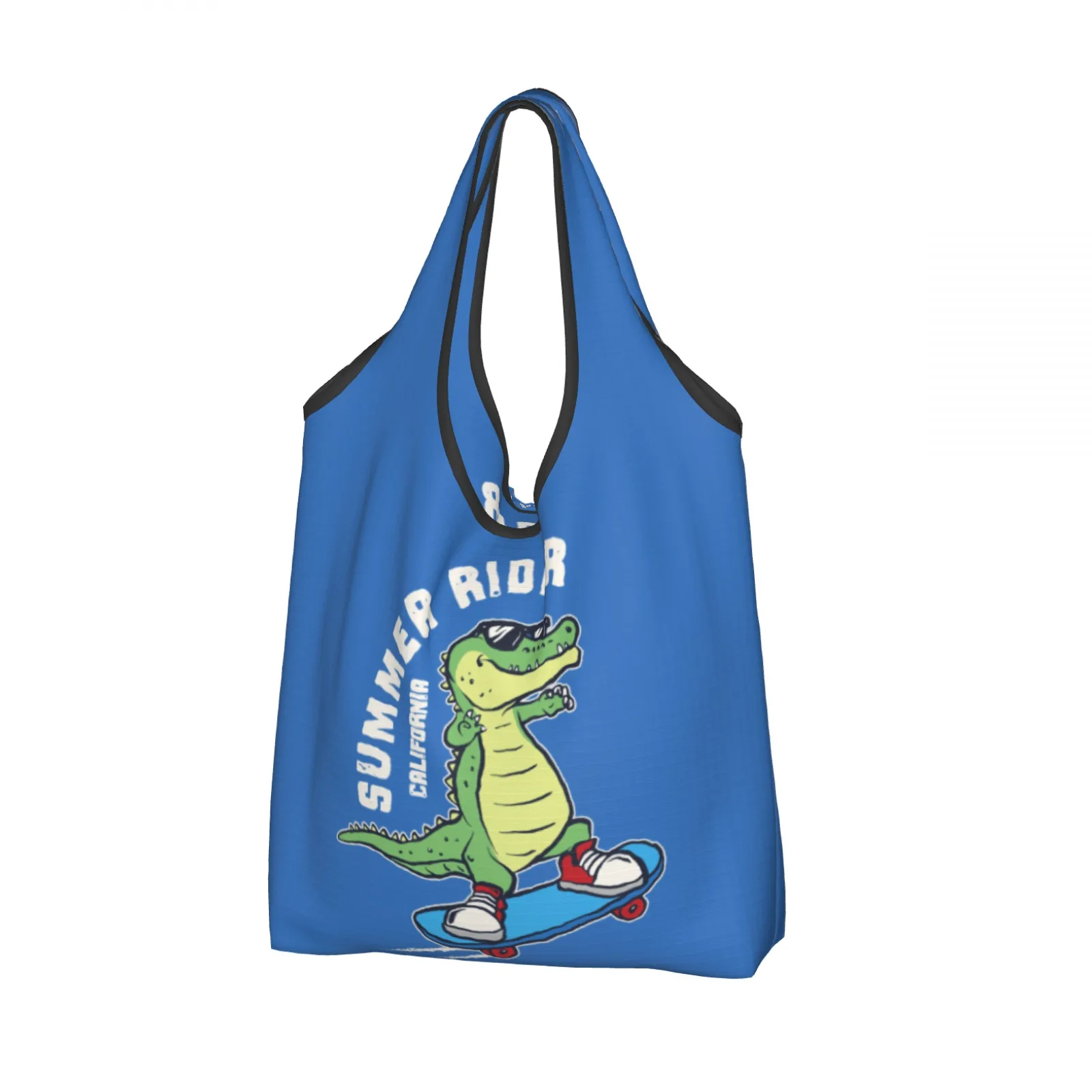 Summer Ride Crocodile Skater Shopping Bag Foldable Summer Vibes Bags For The Beach Supermarket
Summer Ride Crocodile Skater Shopping Bag Foldable Summer Vibes Bags For The Beach Supermarket