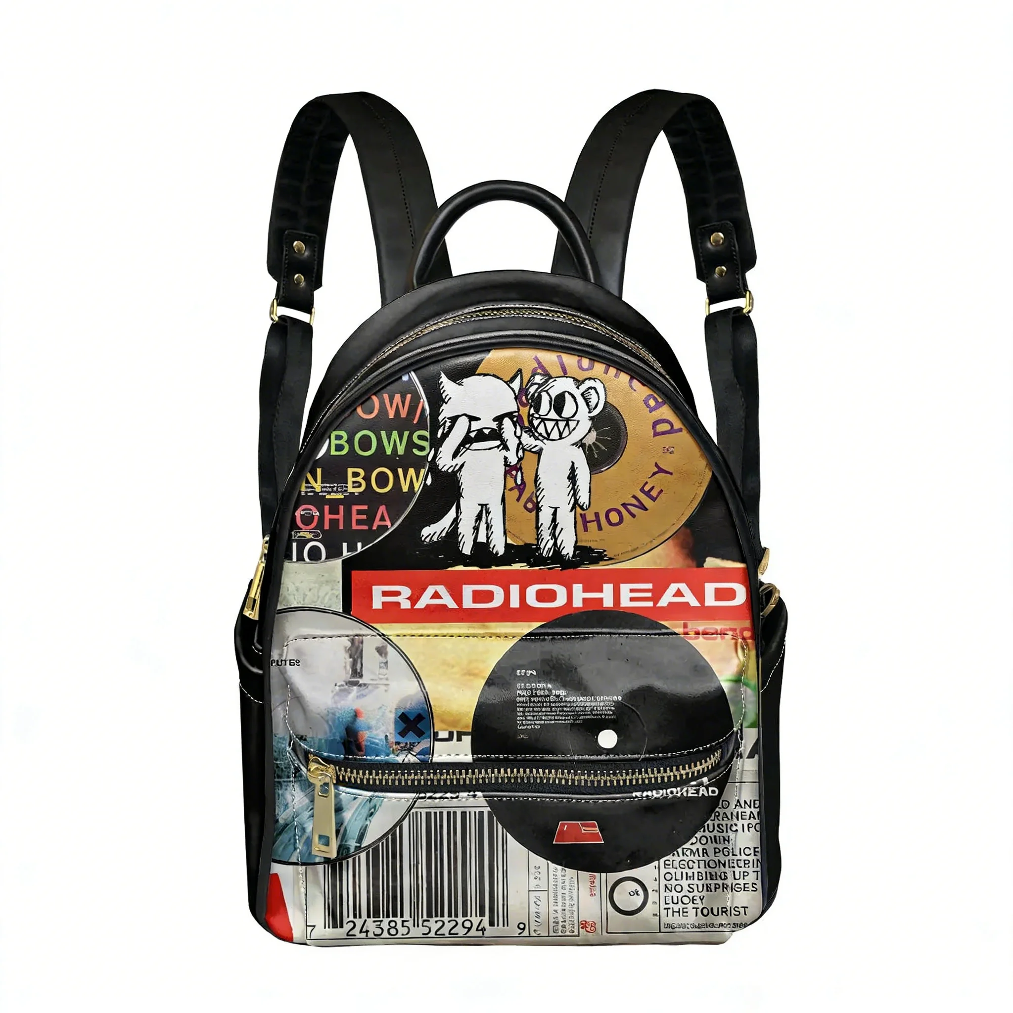 Radiohead Rock Band Backpack Women Man Knapsack Customized Text Image Double Shoulder Bag Business Bookbag Rucksack Gift Daypack
Radiohead Rock Band Backpack Women Man Knapsack Customized Text Image Double Shoulder Bag Business Bookbag Rucksack Gift Daypack
