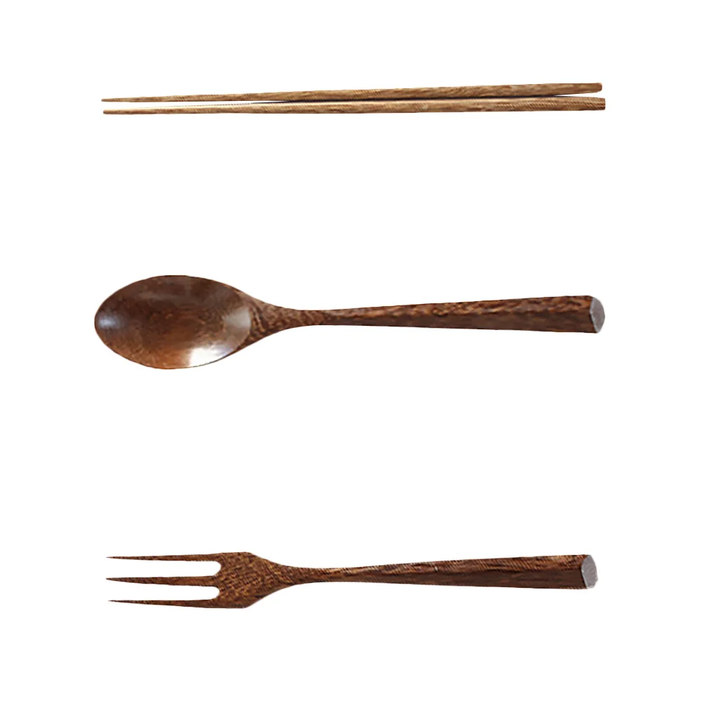 3 Pcs Vintage Wooden Fork Spoon Chopsticks Travel Serving Utensils Tongs Biodegradable
3 Pcs Vintage Wooden Fork Spoon Chopsticks Travel Serving Utensils Tongs Biodegradable