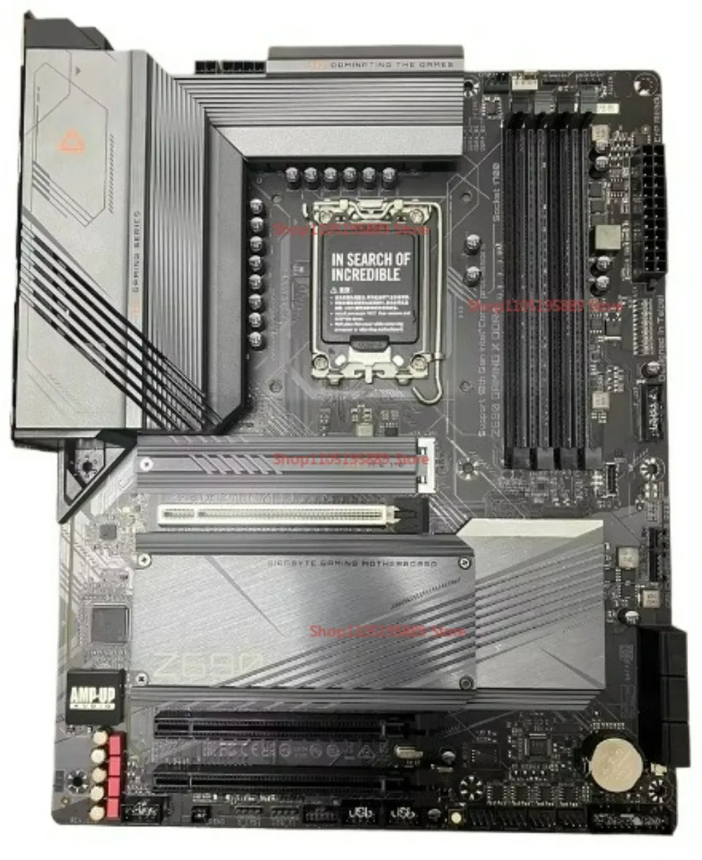 Материнская плата Gigabyte Z690 GAMING X ATX, большая плата, DDR5 + интерфейс 1700 Pin, 100% протестирована
Материнская плата Gigabyte Z690 GAMING X ATX, большая плата, DDR5 + интерфейс 1700 Pin, 100% протестирована