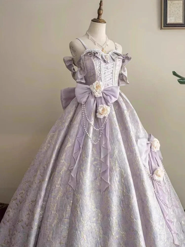 Lolita Evening Dress Sleeveless Suspender High Waist Princess Dresses Birthday Banquet Art Test Performance High Sense Luxury
Lolita Evening Dress Sleeveless Suspender High Waist Princess Dresses Birthday Banquet Art Test Performance High Sense Luxury