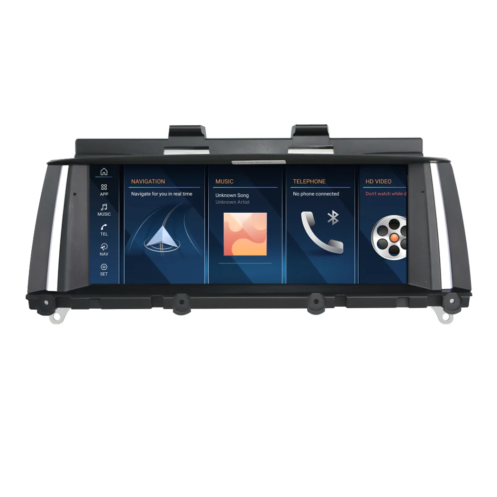 8.8-inch New Qualcomm 680 Android System Wireless Carplay AUTO for BMW X3 F25 X4 F26 Car Video Player GPS Navigation Bluetooth
8.8-inch New Qualcomm 680 Android System Wireless Carplay AUTO for BMW X3 F25 X4 F26 Car Video Player GPS Navigation Bluetooth