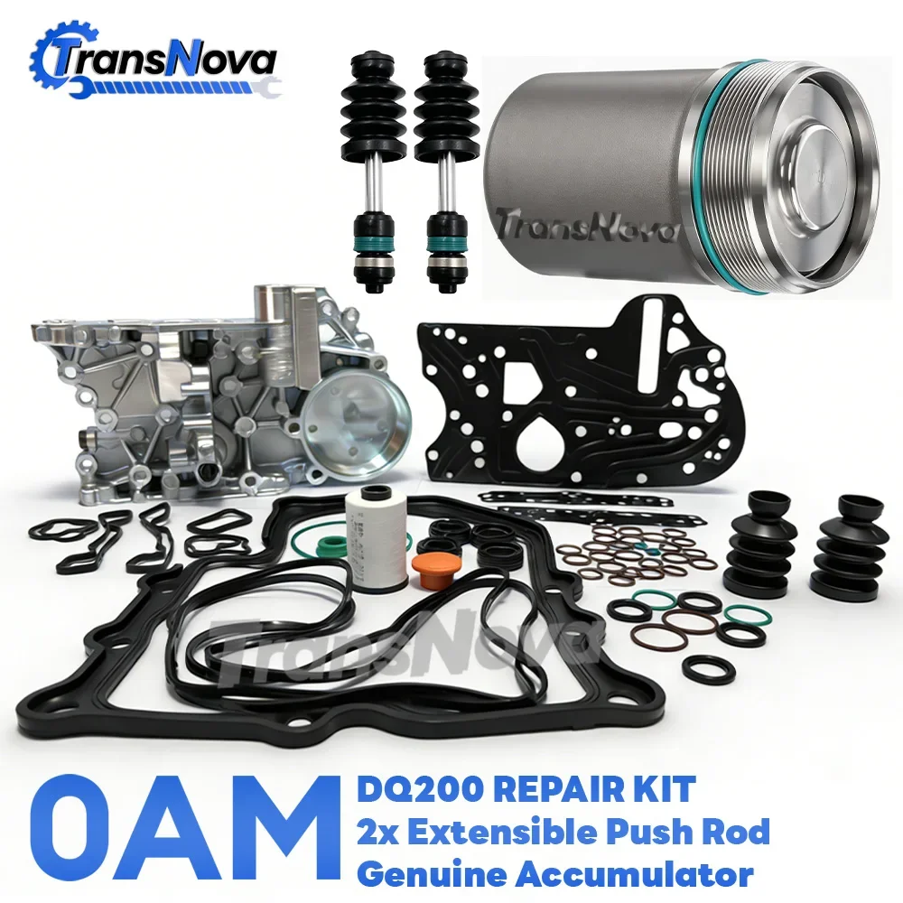 TransNova DQ200 0AM DSG Auto Transmission Repair Kit Valve Body Accumulator Push Rod For For AUDI A1 A3 Q3 VW ALTEA IBIZA BORA G
TransNova DQ200 0AM DSG Auto Transmission Repair Kit Valve Body Accumulator Push Rod For For AUDI A1 A3 Q3 VW ALTEA IBIZA BORA G