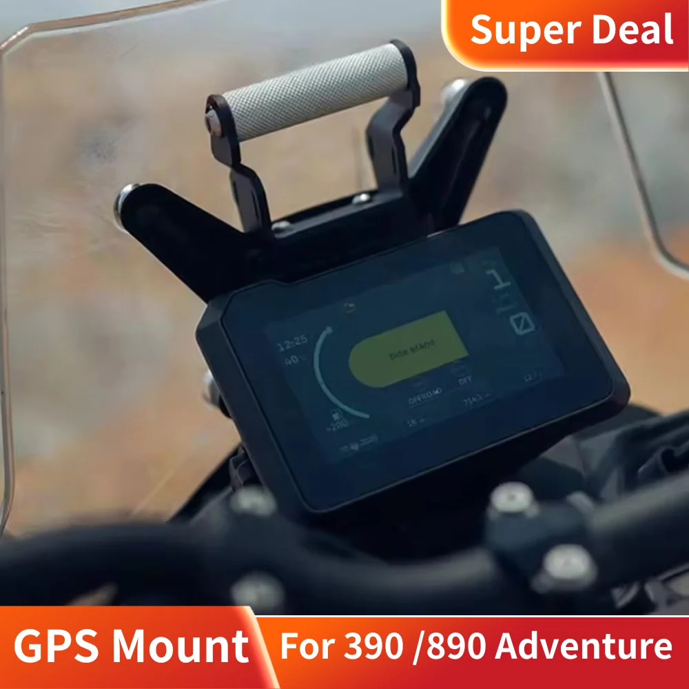 For 390 Adventure / X 2025-2026 Motorcycle GPS Navigation Bracket Mobile Phone Holder Stand For 890 Adventure 2021-2023
For 390 Adventure / X 2025-2026 Motorcycle GPS Navigation Bracket Mobile Phone Holder Stand For 890 Adventure 2021-2023