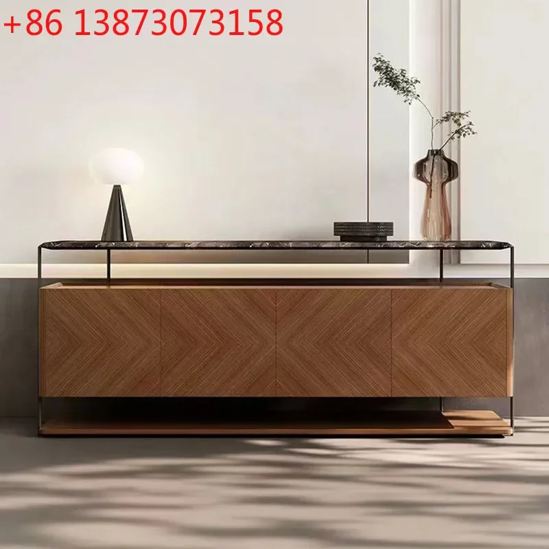 Light luxury marble Italian simple modern solid wood dining side cabinet
Light luxury marble Italian simple modern solid wood dining side cabinet