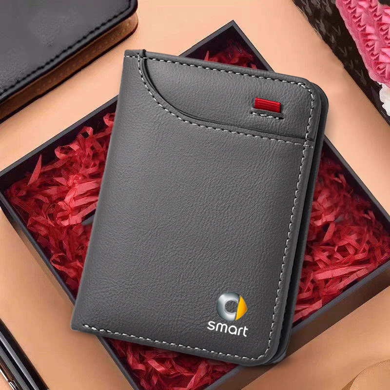 New PU Car Mini Wallet Lightweight Large-Capacity Wallet Accessories For Smart Fortwo 451 450 453 EQ Forfour Forjeremy AMG
New PU Car Mini Wallet Lightweight Large-Capacity Wallet Accessories For Smart Fortwo 451 450 453 EQ Forfour Forjeremy AMG