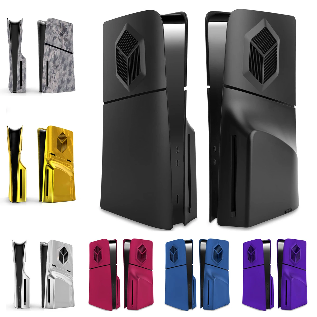 Premium ABS Replacement Shell Accessories for PS5 Slim Disc Edition Protective Face Plates Cover Shell Cover Hard Case Cooling
Premium ABS Replacement Shell Accessories for PS5 Slim Disc Edition Protective Face Plates Cover Shell Cover Hard Case Cooling