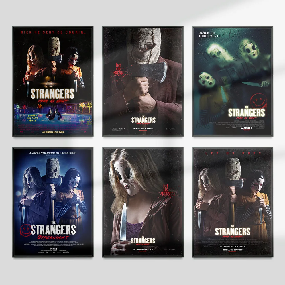 Strangers Prey At Night Movie Print Art Poster Film Wall Stickers Canvas Painting Video Room Cinema Decor
Strangers Prey At Night Movie Print Art Poster Film Wall Stickers Canvas Painting Video Room Cinema Decor