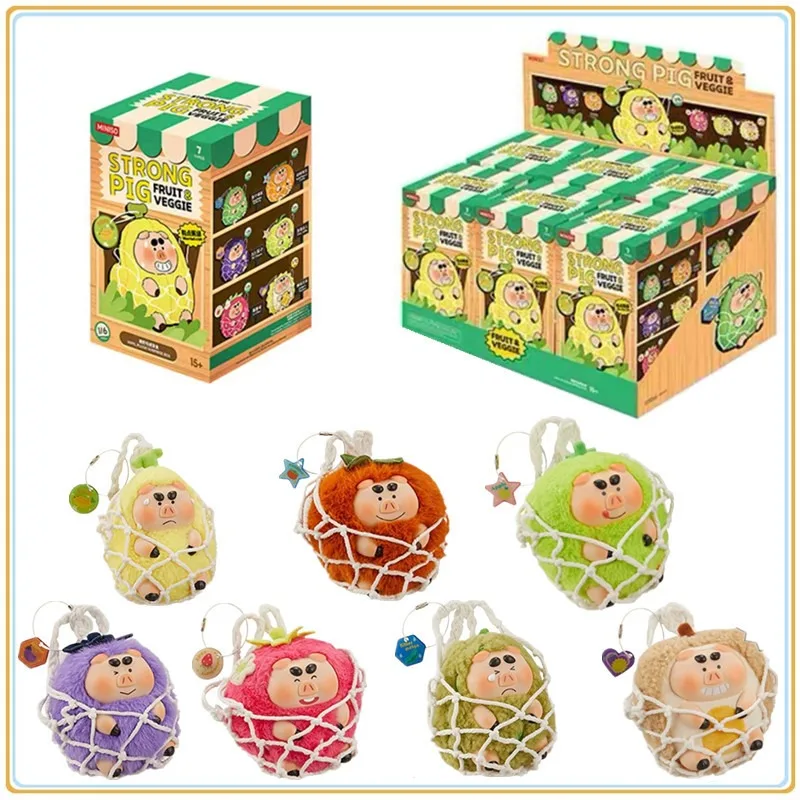 В наличии оригинальная серия MINISO Pig Strong Fruit and Vegetable, виниловая глухая коробка, аниме-персонажи, куклы, праздничные игрушки, подарки
В наличии оригинальная серия MINISO Pig Strong Fruit and Vegetable, виниловая глухая коробка, аниме-персонажи, куклы, праздничные игрушки, подарки