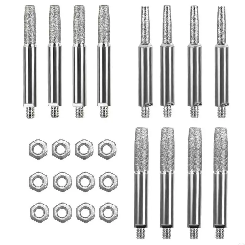 G6KA Pack Of 12 Durable 4mm/4.8mm/5.5mm Grinding Heads For Chain Sharpening With
G6KA Pack Of 12 Durable 4mm/4.8mm/5.5mm Grinding Heads For Chain Sharpening With