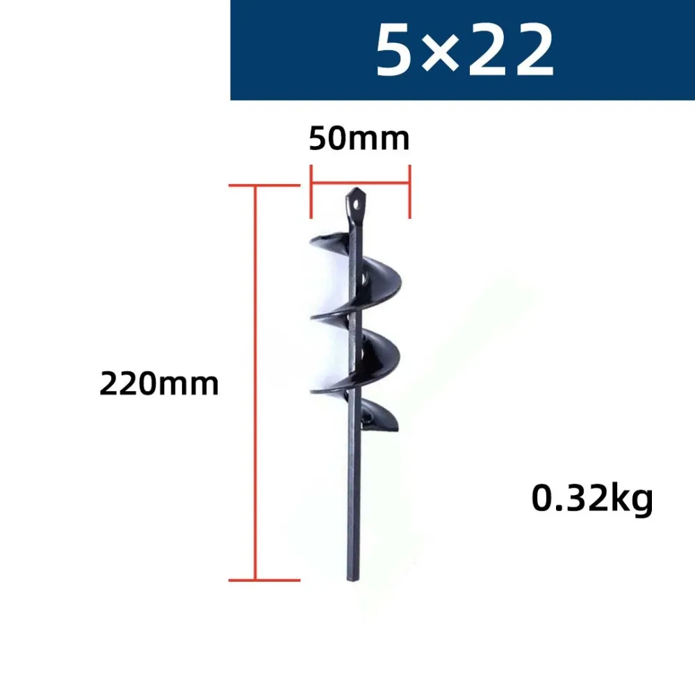 Hexagonal Shank Soil Loosening Drill Bit Planting Hole Digger Tool High Hardness Soil Digging Drill Bit Wear-resistant Durable
Hexagonal Shank Soil Loosening Drill Bit Planting Hole Digger Tool High Hardness Soil Digging Drill Bit Wear-resistant Durable