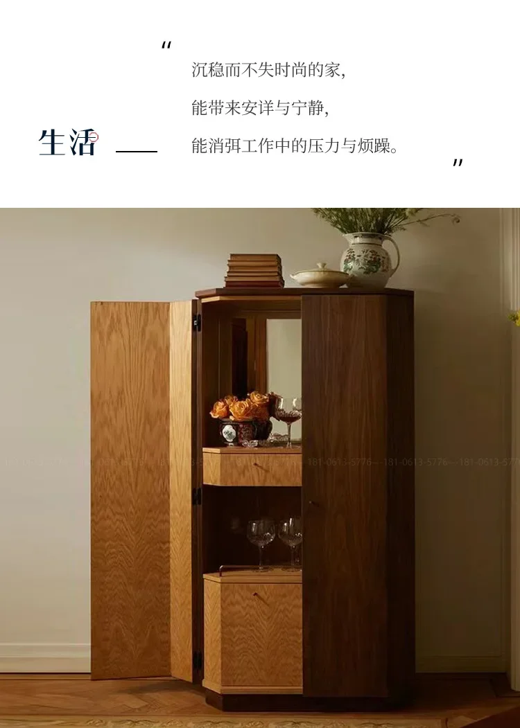 Medieval Solid Wood Living Room Corner Side Cabinet Storage LockerDisplay Manufacturer Furniture
Medieval Solid Wood Living Room Corner Side Cabinet Storage LockerDisplay Manufacturer Furniture