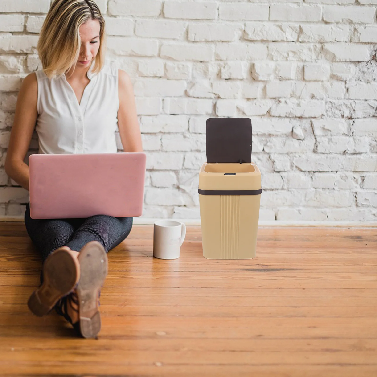 Smart Trash Can 13L Automatic Induction Dustbin For Kitchen Bedroom Office Large Capacity Contactless Garbage Bin Silent
Smart Trash Can 13L Automatic Induction Dustbin For Kitchen Bedroom Office Large Capacity Contactless Garbage Bin Silent