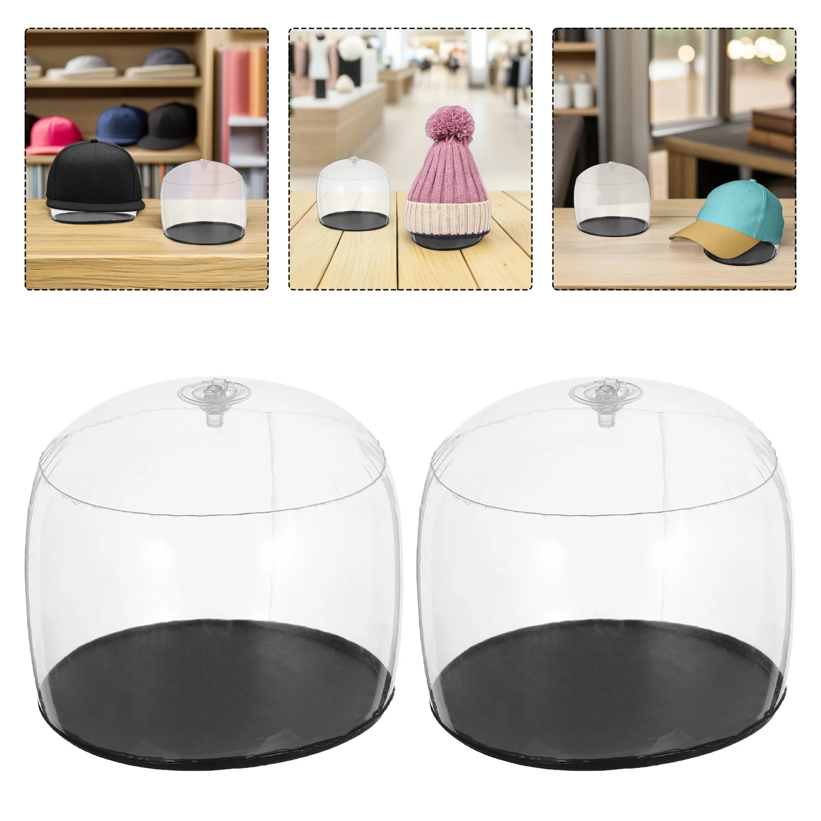 2pcs Hat Display Holder Pvc Dome Stand For Round Hats Cap Storage Rack Travel Home Shop Hat Support Baseball Cap Shaper
2pcs Hat Display Holder Pvc Dome Stand For Round Hats Cap Storage Rack Travel Home Shop Hat Support Baseball Cap Shaper