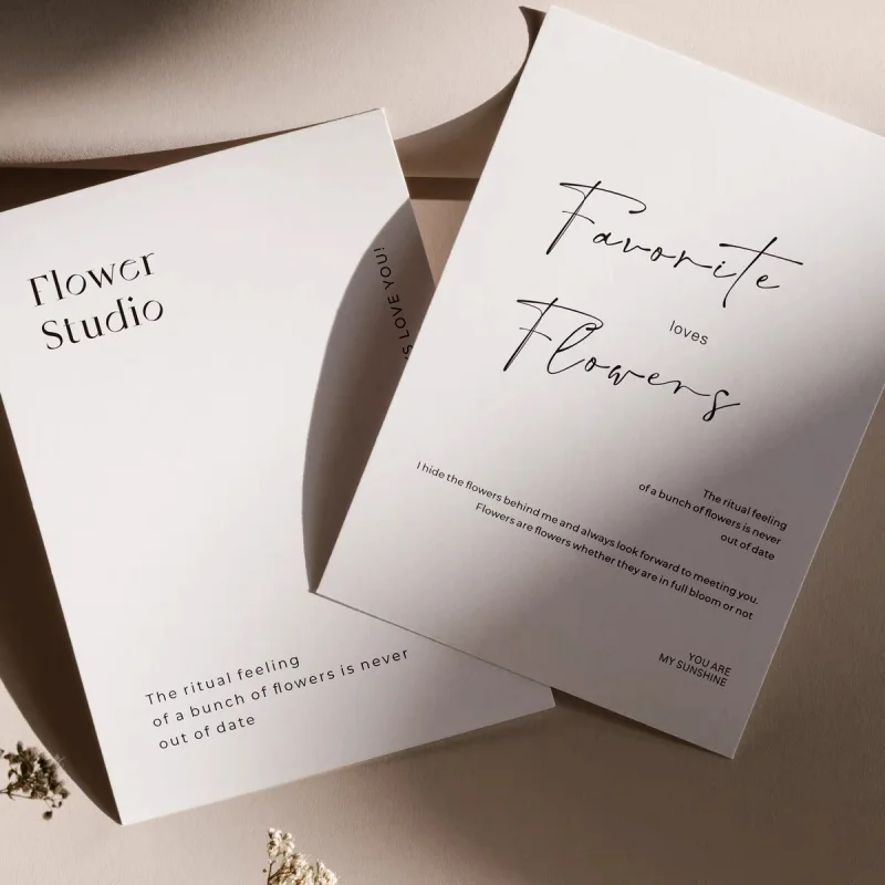 Customized. Flower Shop Business Card Custom Bouquet Special Paper Hard Card Printing Shop Advertising QR Code Artistic after-Sa
Customized. Flower Shop Business Card Custom Bouquet Special Paper Hard Card Printing Shop Advertising QR Code Artistic after-Sa