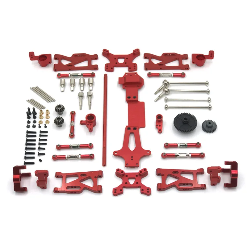 Wltoys 144001 144002 144010 104007 124017 124019 Metal Upgrade Parts Kits Drive Shaft Link Rod Swing Arm Set RC Car Accessories
Wltoys 144001 144002 144010 104007 124017 124019 Metal Upgrade Parts Kits Drive Shaft Link Rod Swing Arm Set RC Car Accessories