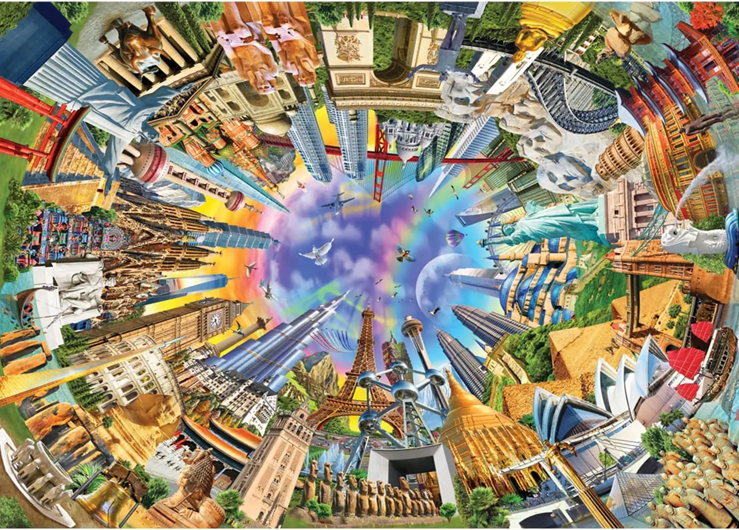 Adults 120/300/500/1000 Pieces Landscape Jigsaw Puzzle Famous Buildings Over The World Puzzles Family Fun Toy Entertainment Toys
Adults 120/300/500/1000 Pieces Landscape Jigsaw Puzzle Famous Buildings Over The World Puzzles Family Fun Toy Entertainment Toys
