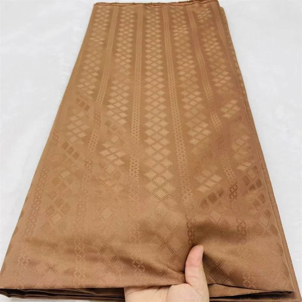 Pure Atiku Material Luxury Swiss Voile Lace Switzerland Brown Soft Quality African Atiku Fabric For Men and Women Cloth A1219-1
Pure Atiku Material Luxury Swiss Voile Lace Switzerland Brown Soft Quality African Atiku Fabric For Men and Women Cloth A1219-1