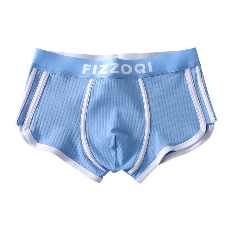 Men's Underwear Striped Ribbed Breathable Boxers Summer Teen Solid Color Boxershorts U Convex Pouch Underpants Homme Slip
Men's Underwear Striped Ribbed Breathable Boxers Summer Teen Solid Color Boxershorts U Convex Pouch Underpants Homme Slip
