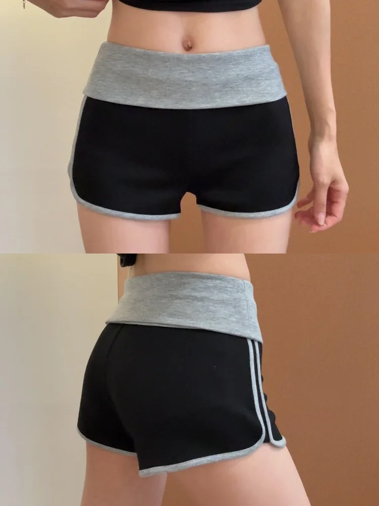 Retro High Waist Slimming Yoga Shorts Women's Summer High Waist Patchwork Waist Butt Covering Hot Pants Sporty Style Straight...
Retro High Waist Slimming Yoga Shorts Women's Summer High Waist Patchwork Waist Butt Covering Hot Pants Sporty Style Straight...