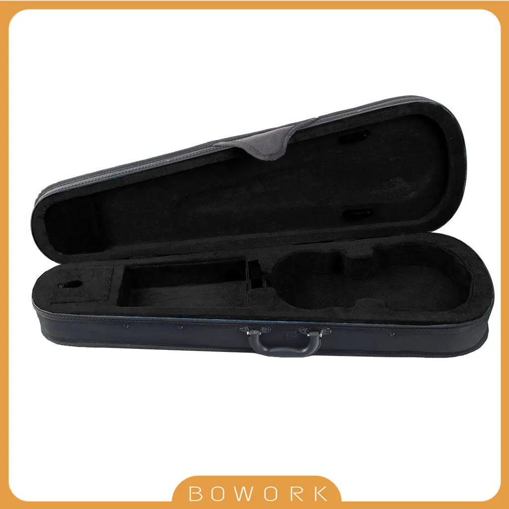 Black Triangular Shape Electric Violin Case Fiddle Strap Bag For 4/4 Size Stradi Acosutic Violin Hard Case W/Handle Book Pocket
Black Triangular Shape Electric Violin Case Fiddle Strap Bag For 4/4 Size Stradi Acosutic Violin Hard Case W/Handle Book Pocket