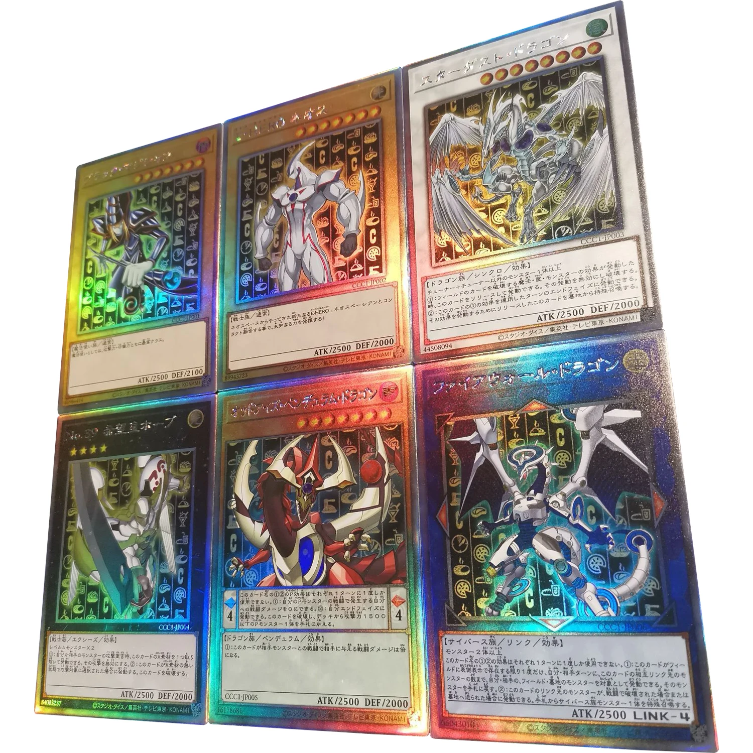 6 шт./Набор Diy Yu-Gi-Oh Black Magician Stardust Dragon elстикальный герой Neos Flash Card Game аниме Коллекционная карта Подарочная игрушка
6 шт./Набор Diy Yu-Gi-Oh Black Magician Stardust Dragon elстикальный герой Neos Flash Card Game аниме Коллекционная карта Подарочная игрушка