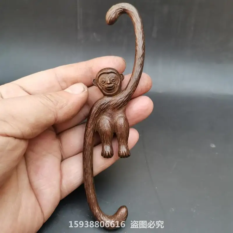 Antique bronzeware antique collection alloy imitation pure copper long-arm monkey hook vintage copper coated pulp decorative
Antique bronzeware antique collection alloy imitation pure copper long-arm monkey hook vintage copper coated pulp decorative