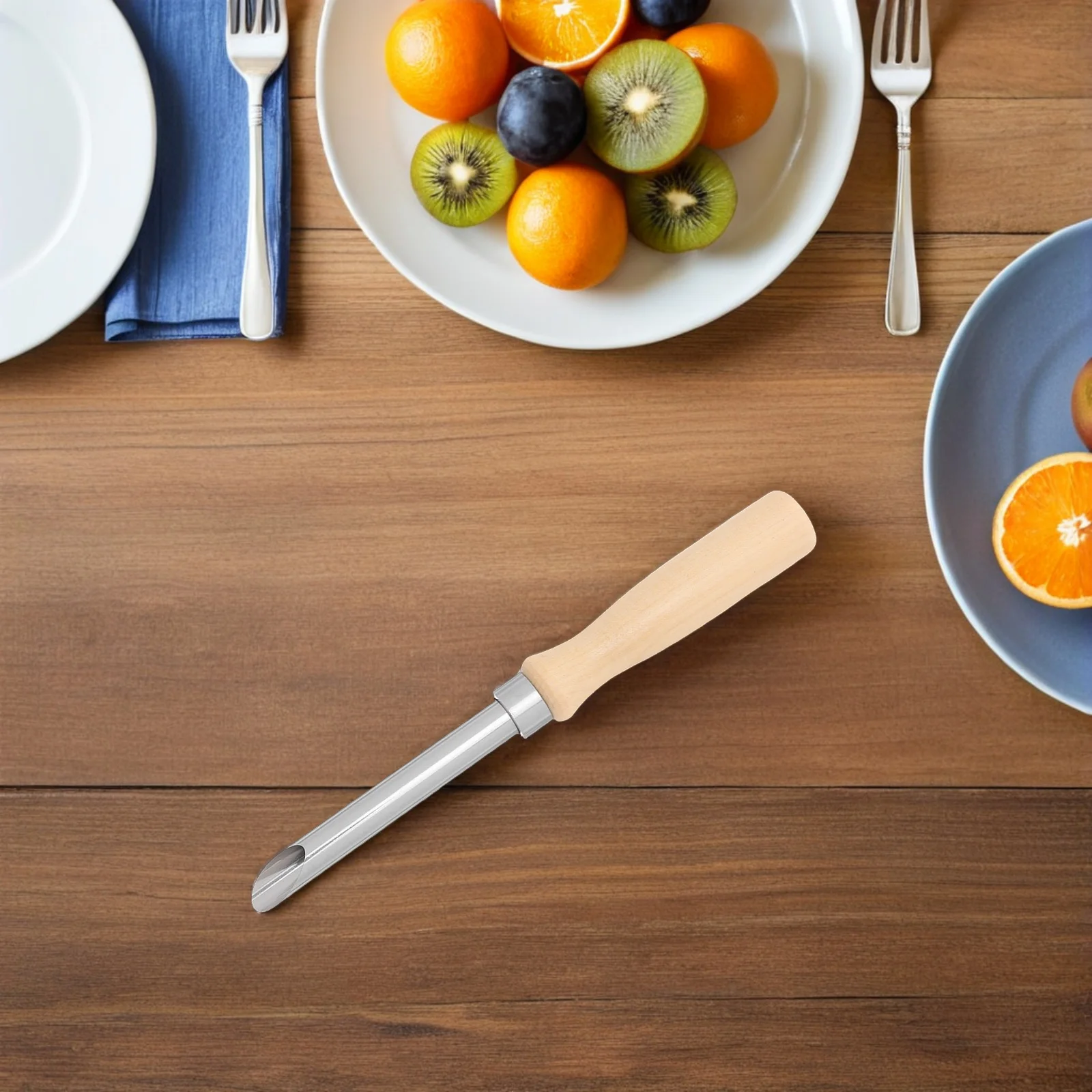 2pcs Straw Hole Puncher Cup Lid Punch Tool For Lemonade Plastic Lids Lightweight Efficient Hole Maker Wood Handle Lid 
2pcs Straw Hole Puncher Cup Lid Punch Tool For Lemonade Plastic Lids Lightweight Efficient Hole Maker Wood Handle Lid