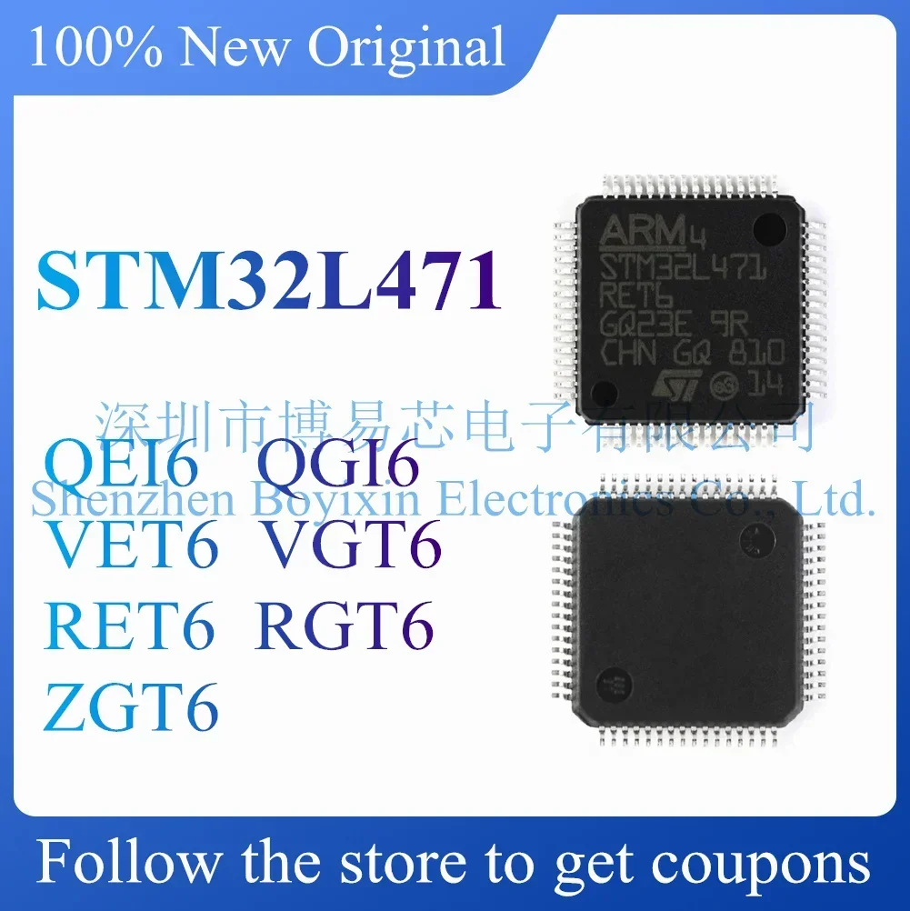 NEW STM32L471QEI6 STM32L471QGI6 STM32L471RET6 STM32L471RGT6 STM32L471VET6 STM32L471VGT6 STM32L471ZGT6 Original Product
NEW STM32L471QEI6 STM32L471QGI6 STM32L471RET6 STM32L471RGT6 STM32L471VET6 STM32L471VGT6 STM32L471ZGT6 Original Product