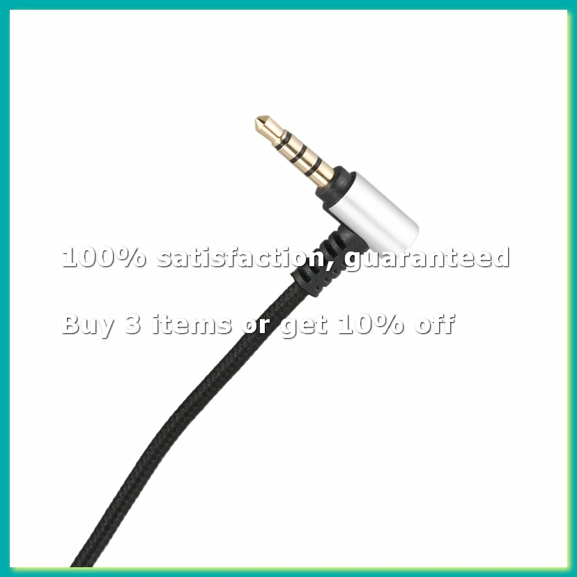 Replacement Cable for G4ME ONE GAME ZERO 373D 350 / 500 / 600 Headphones(Phones Version 1.2 Meters)-DTA9
Replacement Cable for G4ME ONE GAME ZERO 373D 350 / 500 / 600 Headphones(Phones Version 1.2 Meters)-DTA9
