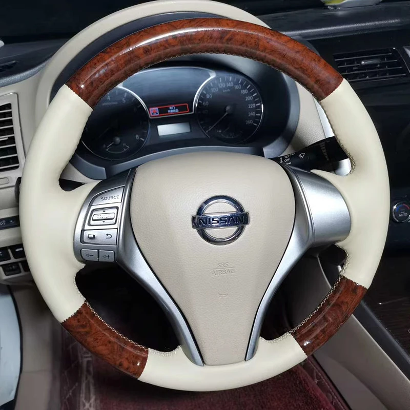 Сшитый вручную чехол на руль автомобиля из натуральной кожи, 100% подходит для Nissan Teana Altima 2013-2018 X-Trail Qashqai 2014-2017
Сшитый вручную чехол на руль автомобиля из натуральной кожи, 100% подходит для Nissan Teana Altima 2013-2018 X-Trail Qashqai 2014-2017