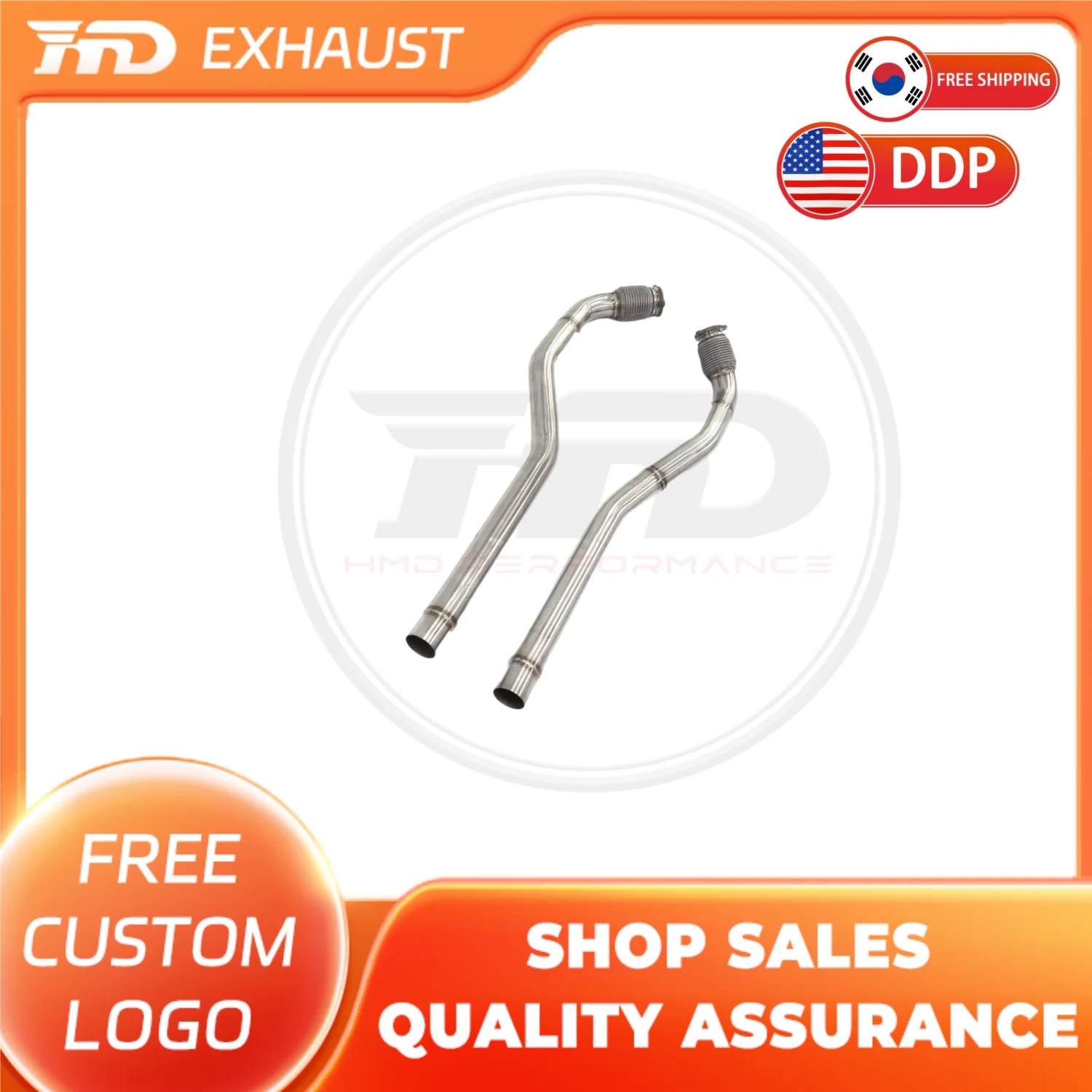 HMD Exclusive customization Exhaust System Stainless Steel Performance Middle Pipe for Porsche macan turbo 3.6T Straight Tube
HMD Exclusive customization Exhaust System Stainless Steel Performance Middle Pipe for Porsche macan turbo 3.6T Straight Tube