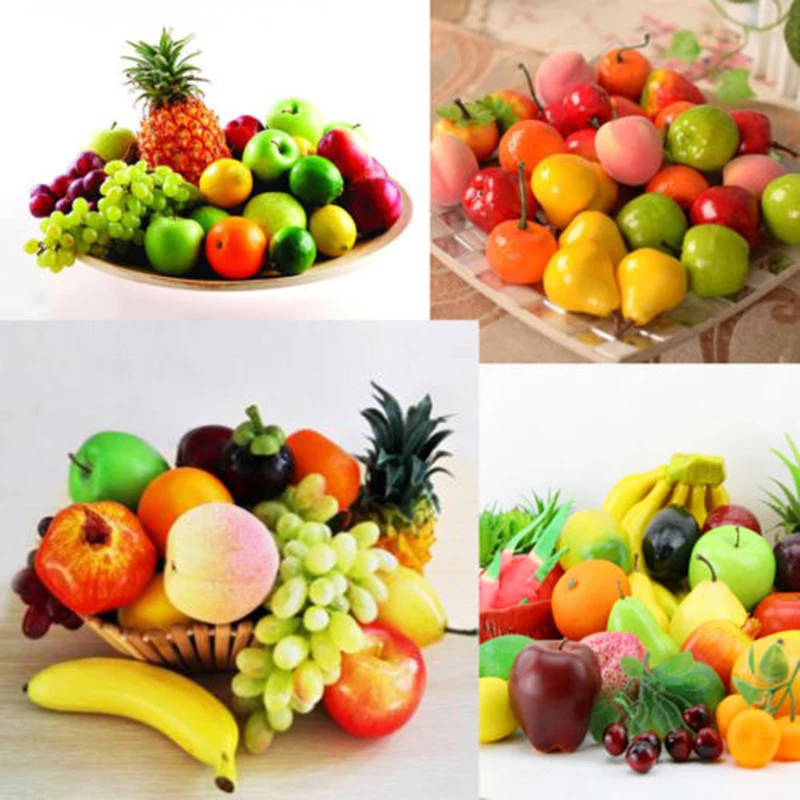 Artificial Fruits Plastic Fake Fruit Kitchen Table DIY Home Decoration Party And Festive Supplies Accessories
Artificial Fruits Plastic Fake Fruit Kitchen Table DIY Home Decoration Party And Festive Supplies Accessories