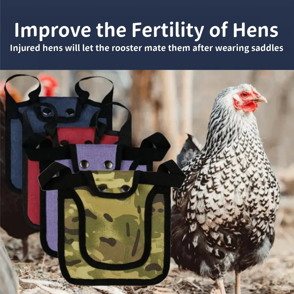 Adjustable Rooster and Hen Feathers Wings Protection Chickens Back Fixing Device Chicken Clothes Outdoor Cold Proof Pet Supplies
Adjustable Rooster and Hen Feathers Wings Protection Chickens Back Fixing Device Chicken Clothes Outdoor Cold Proof Pet Supplies