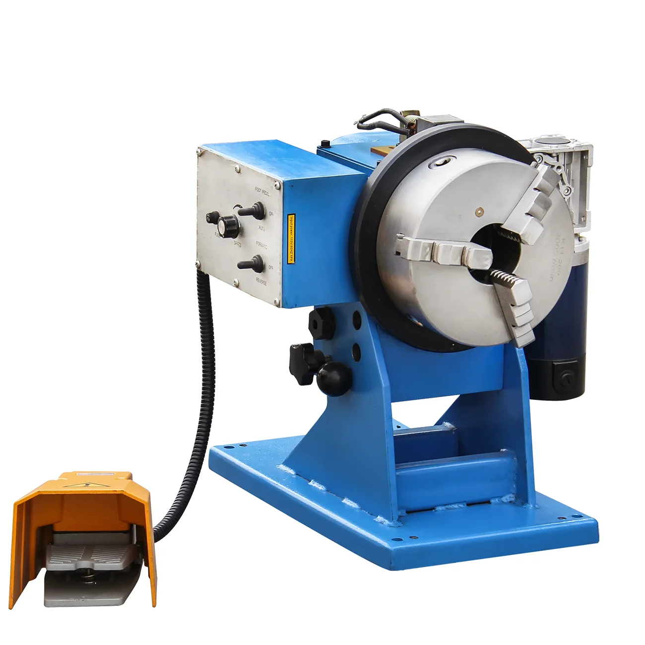 Hollow Chuck Pipe Welding Positioner Tube Tilting and Rotation Welding Equipment WP110
Hollow Chuck Pipe Welding Positioner Tube Tilting and Rotation Welding Equipment WP110