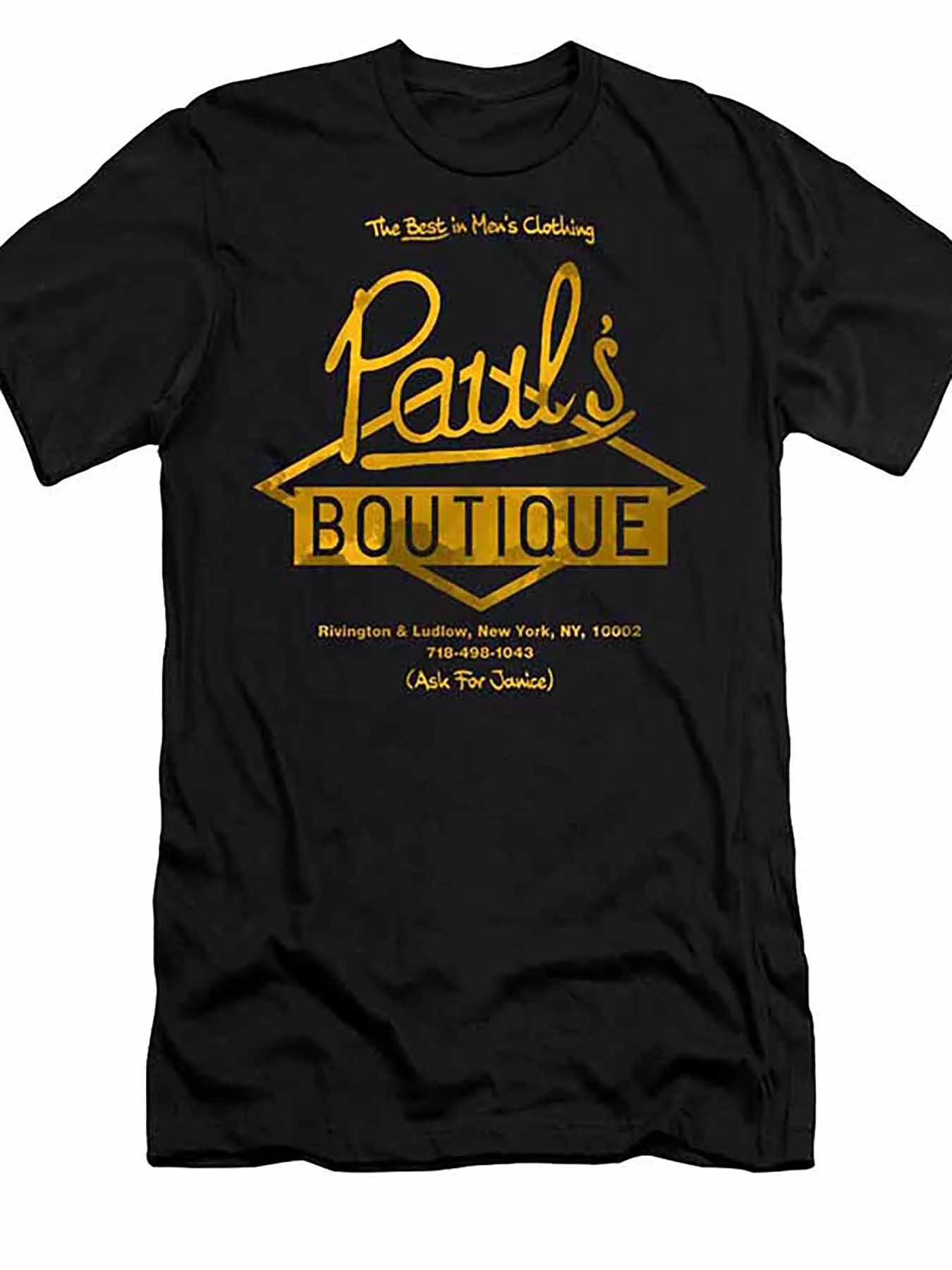Men's Beastie Boys Black Graphic T-Shirt Paul's Boutique Design Short Sleeve Blend Casual Street Style Round Neck Medium Stretch
Men's Beastie Boys Black Graphic T-Shirt Paul's Boutique Design Short Sleeve Blend Casual Street Style Round Neck Medium Stretch