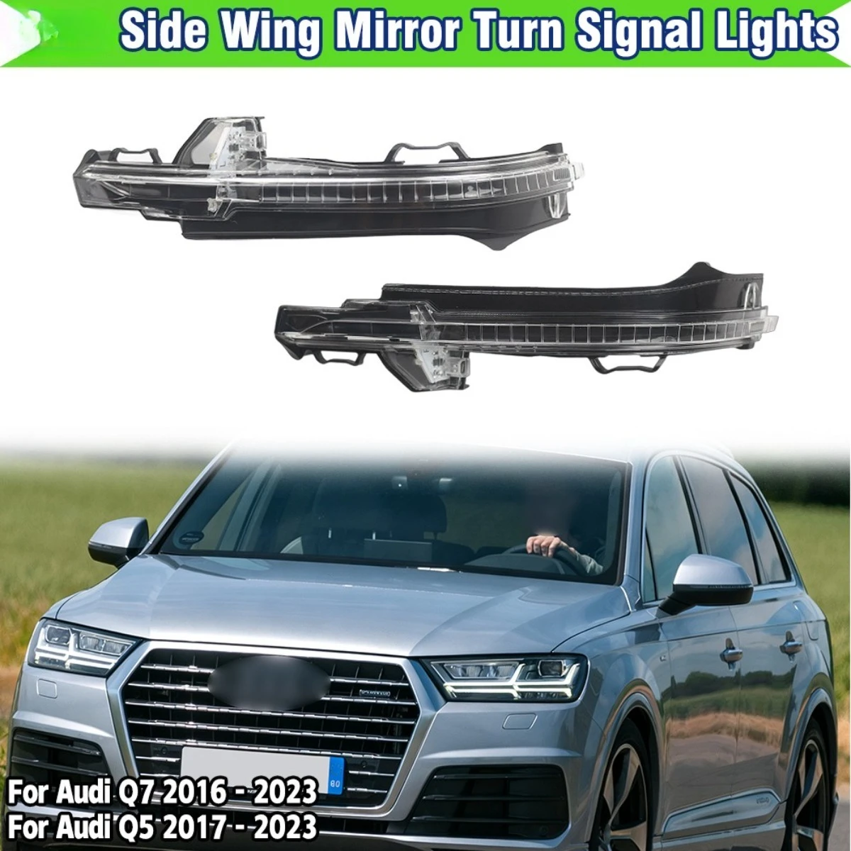 1PCS Right & Left Genuine Original Rearview Mirror LED Turn Signal Light Lamp For Audi Q7 Q5 2016-2023 4M0949101 4M0949102
1PCS Right & Left Genuine Original Rearview Mirror LED Turn Signal Light Lamp For Audi Q7 Q5 2016-2023 4M0949101 4M0949102