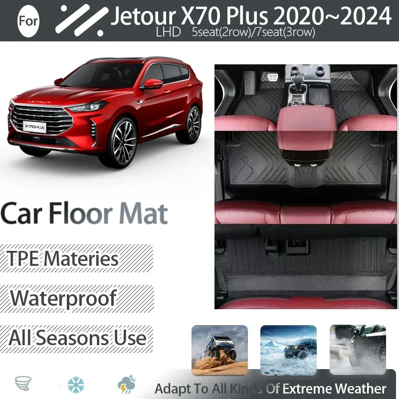 Car Floor Mats For Jetour X70 Plus Soueast DX8 Plus Wallys Wolf 2020~2024 5seat 7seat LHD Foot Carpet Floor Pad Auto Accessories
Car Floor Mats For Jetour X70 Plus Soueast DX8 Plus Wallys Wolf 2020~2024 5seat 7seat LHD Foot Carpet Floor Pad Auto Accessories
