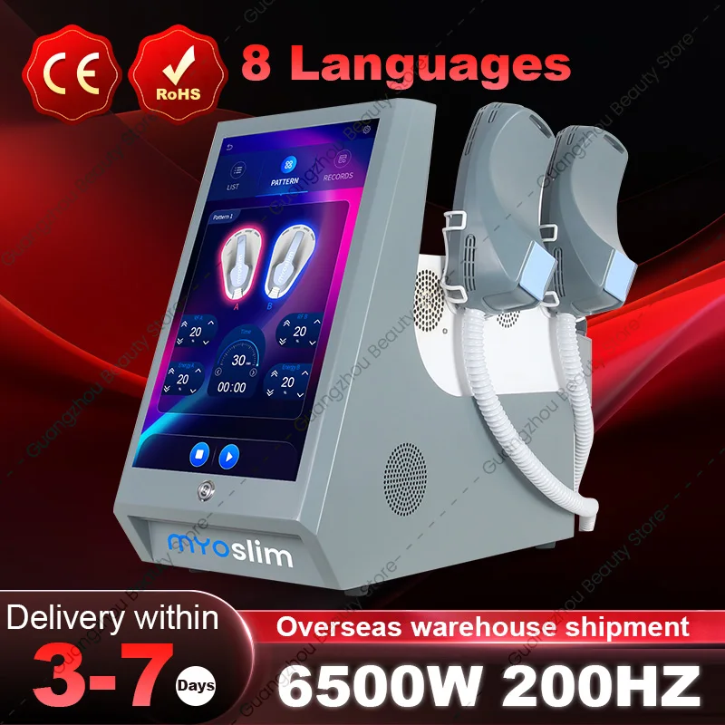 Аппарат Ems Pro Neo 6500W NEO RF для коррекции фигуры, сжигания жира, тонизирования мышц, электромагнитного похудения и стимуляции мышц живота
Аппарат Ems Pro Neo 6500W NEO RF для коррекции фигуры, сжигания жира, тонизирования мышц, электромагнитного похудения и стимуляции мышц живота