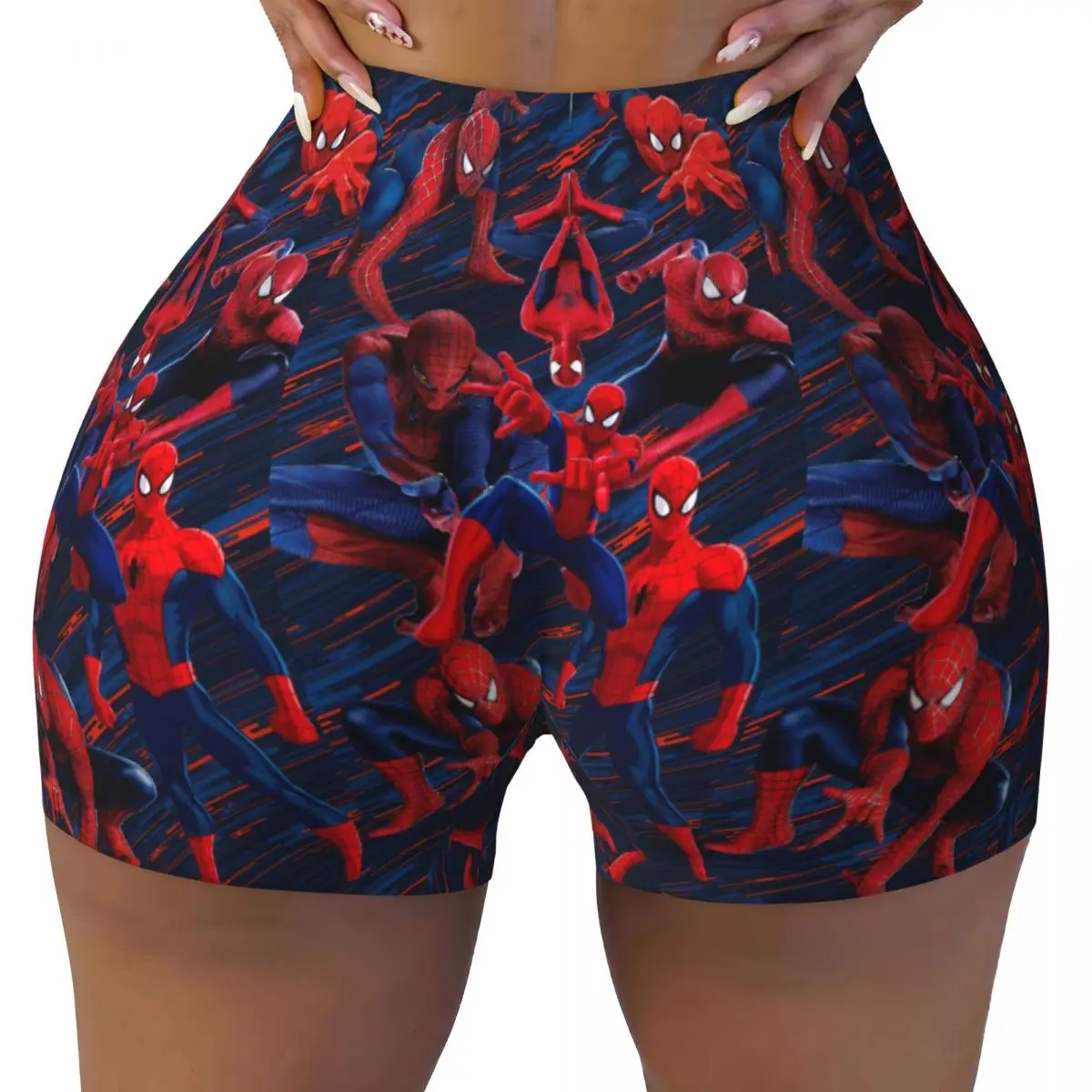 Custom Women Spider Man Workout Yoga Shorts Superhero Cartoon Athletic Gym Running Volleyball Shorts
Custom Women Spider Man Workout Yoga Shorts Superhero Cartoon Athletic Gym Running Volleyball Shorts
