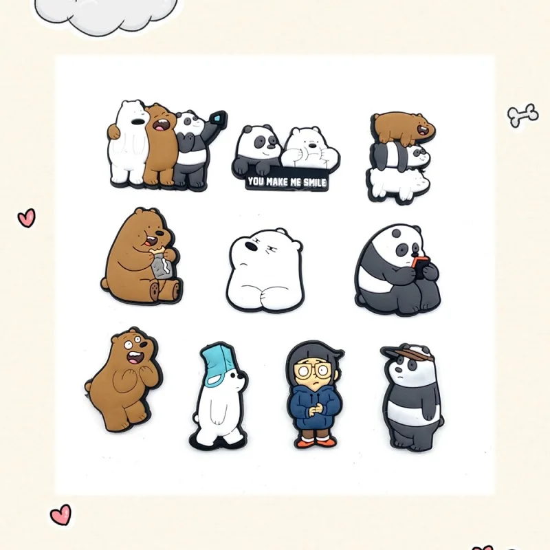 10Pcs Shoe Charms Cute Cartonn Bear For Women Men Funny PVC Shoe Accessories Unisex Gifts Cartoon Shoe Accessories
10Pcs Shoe Charms Cute Cartonn Bear For Women Men Funny PVC Shoe Accessories Unisex Gifts Cartoon Shoe Accessories