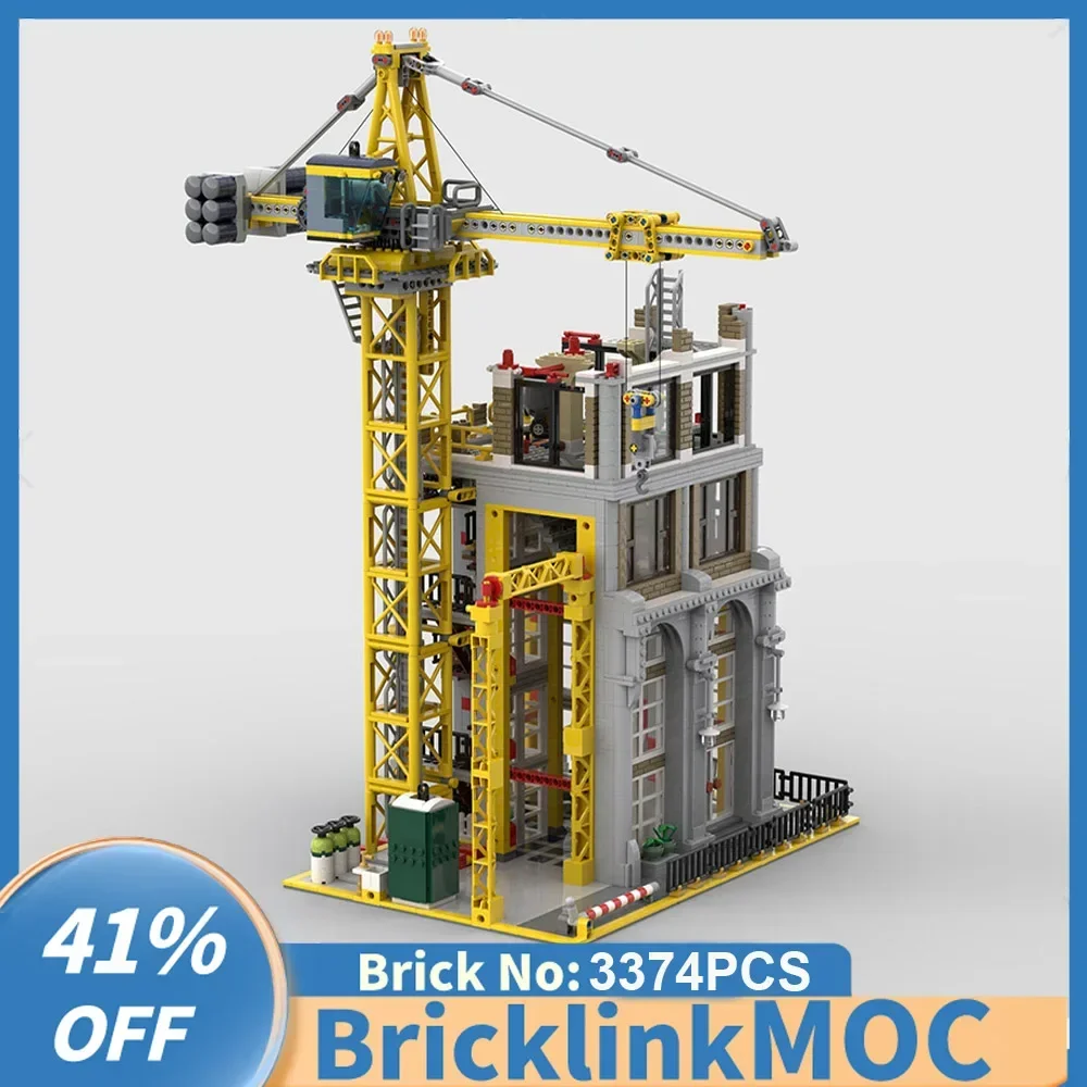 NEW 3374PCS City Hot Selling Street View Moc Modular Construction Site creative ideas Children Toy birthday Gift building blocks
NEW 3374PCS City Hot Selling Street View Moc Modular Construction Site creative ideas Children Toy birthday Gift building blocks